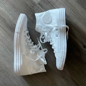 White High Top Converse